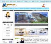 Website Investasi A  (CMS)