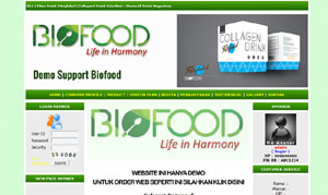Web support Biofood